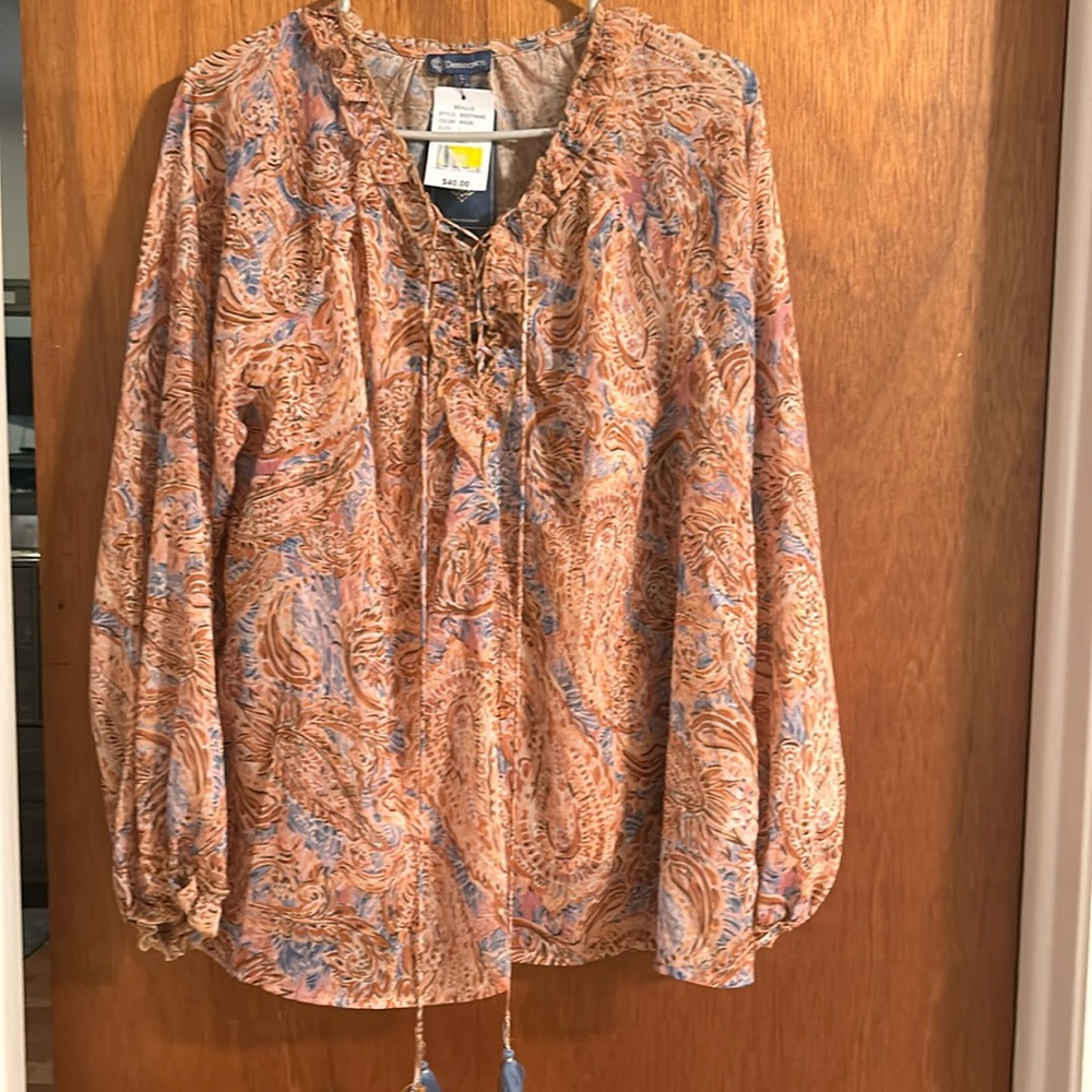 New With Tags Democracy Boho 2 piece top